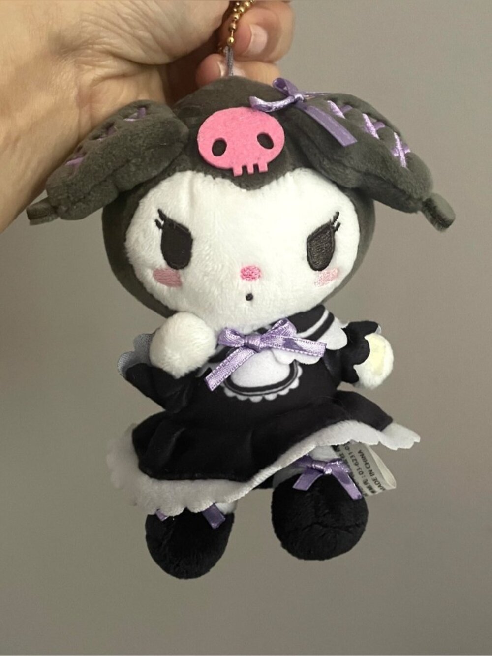 Sanrio Kuromi Collection Plush Keychain / Kuromi Collection A - 4.5" 🇯🇵